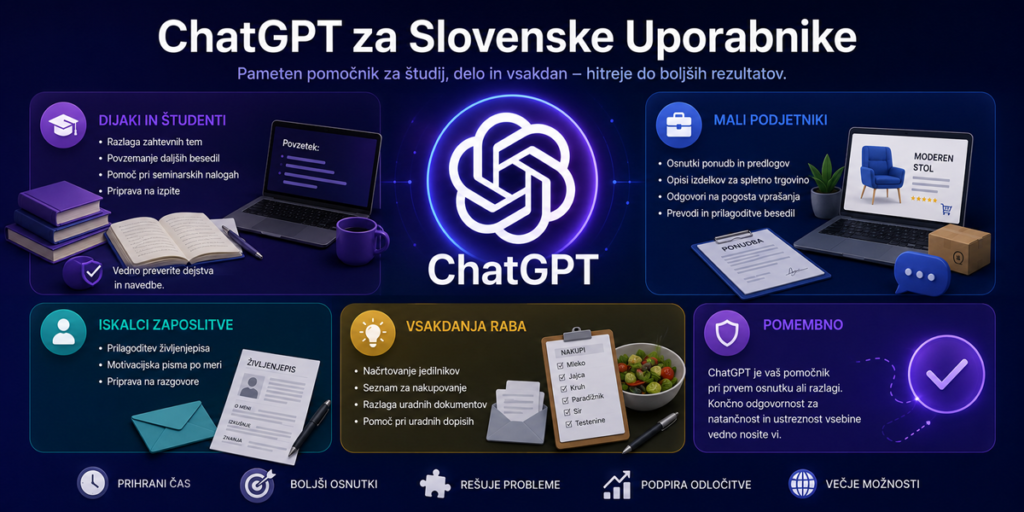 ChatGPT za Slovenske Uporabnike – Praktični Primeri