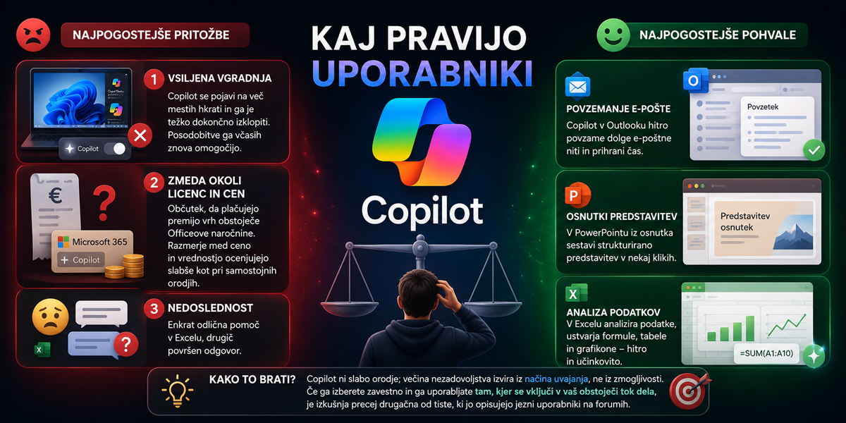 Kaj pravijo uporabniki