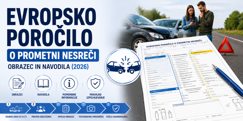 Evropsko poročilo o prometni nesreči