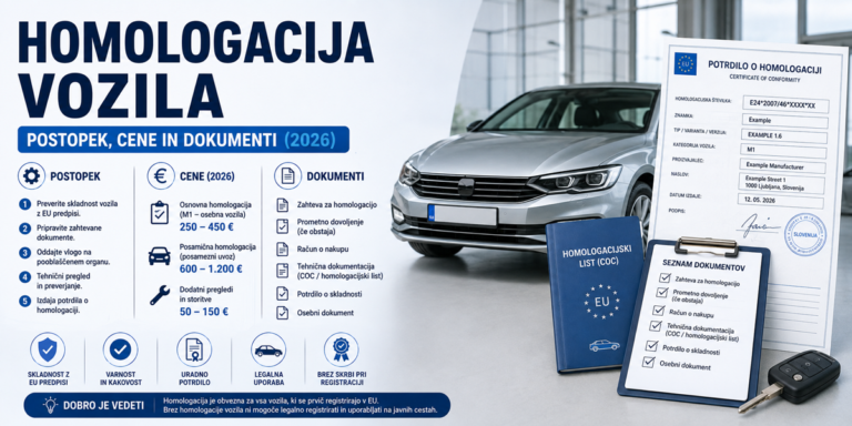 Homologacija vozila