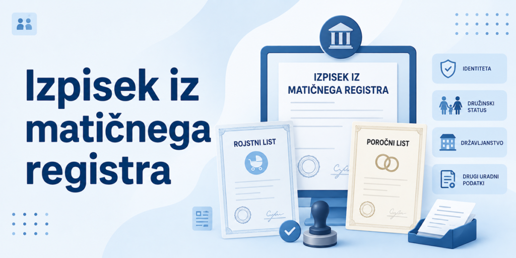 Izpisek iz matičnega registra