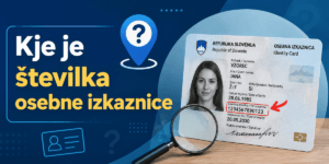 Kje je številka osebne izkaznice