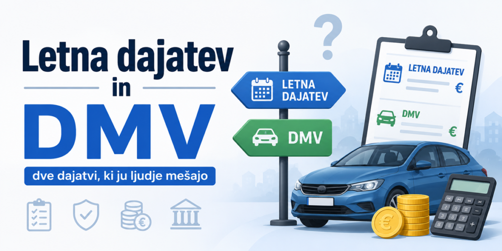 Letna dajatev in DMV