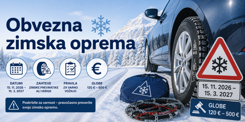 Obvezna zimska oprema