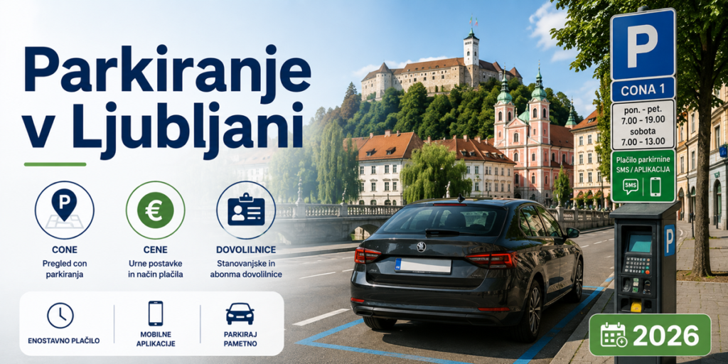 Parkiranje v Ljubljani