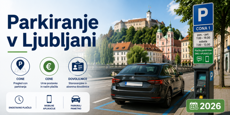 Parkiranje v Ljubljani