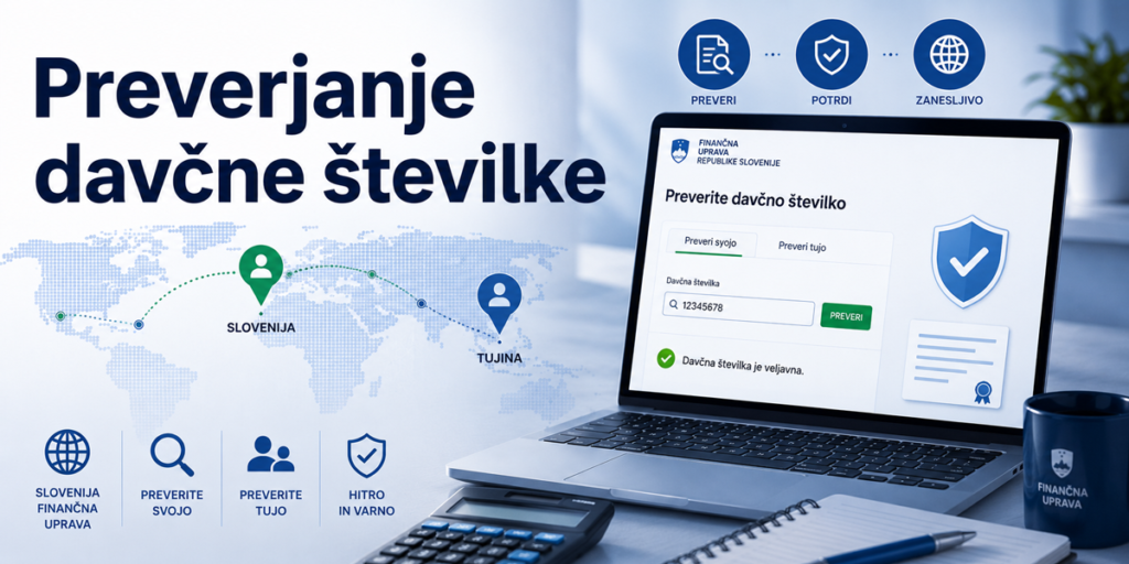 Preverjanje davčne številke