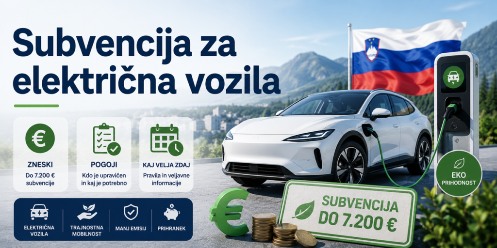 Subvencija za električna vozila