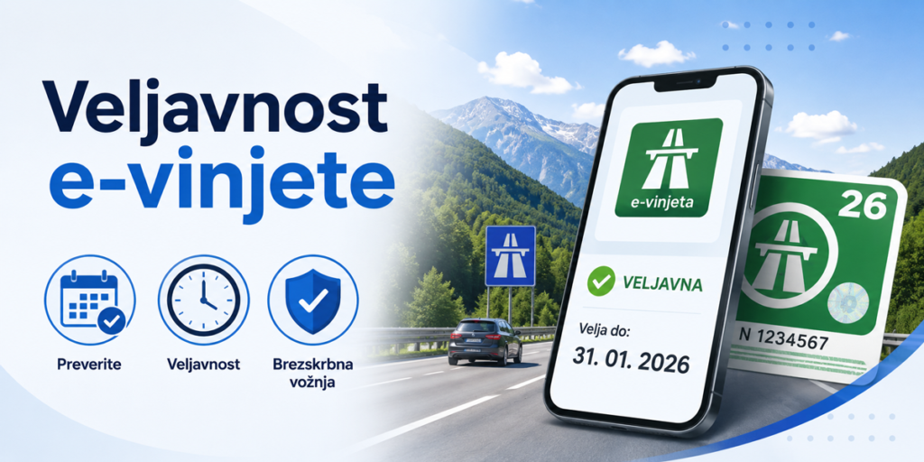 Veljavnost e-vinjete