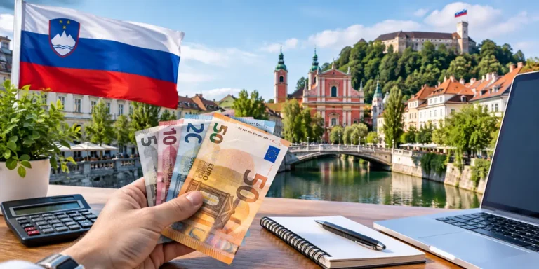 Povprečna plača v Sloveniji